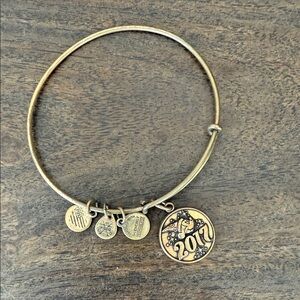 Alex & Ani Disney 2017 Sorcerer Mickey Gold Bracelet